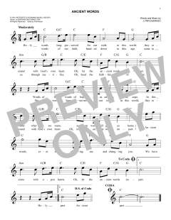 Ancient Words von Lynn DeShazo (Download) 