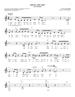 And All That Jazz von Fred Ebb (Download) 