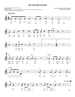 And Your Bird Can Sing von The Beatles (Download) 