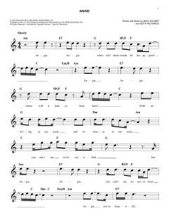 Angie von The Rolling Stones (Download) 