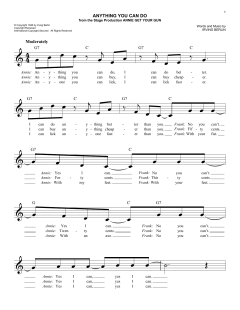 Anything You Can Do von Irving Berlin (Download) 