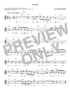 At Last von Etta James (Download) 