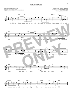 Autumn Leaves von Joseph Kosma (Download) 