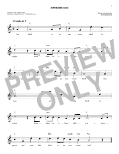 Awesome God von Rich Mullins (Download) 