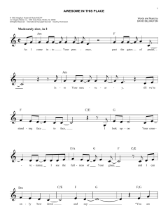 Awesome In This Place von David Billington (Download) 