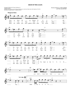 Back In The U.S.S.R. von The Beatles (Download) 