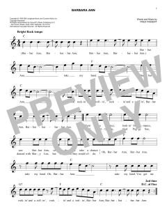Barbara Ann von Fred Fassert (Download) 
