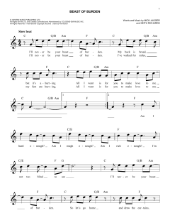 Beast Of Burden von The Rolling Stones (Download) 