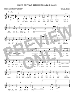 Believe Me, If All Those Endearing Young Charms (Download) 