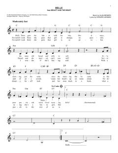 Belle von Alan Menken (Download) 