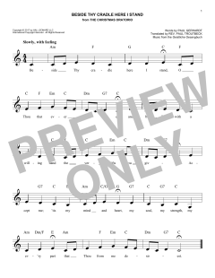 Beside Thy Cradle Here I Stand von Paul Gerhardt (Download) 