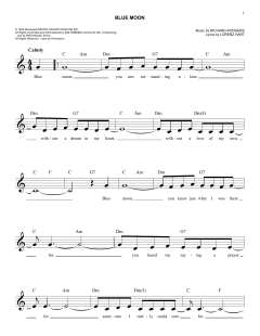 Blue Moon von Elvis Presley (Download) 