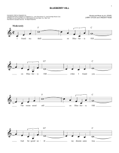 Blueberry Hill von Fats Domino (Download) 