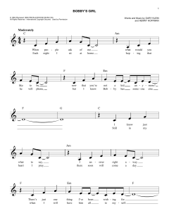 Bobby's Girl von Marcie Blane (Download) 