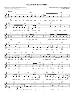 Breaking Up Is Hard To Do von Neil Sedaka (Download) 