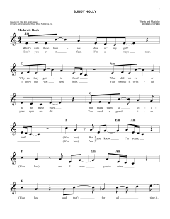 Buddy Holly von Weezer (Download) 