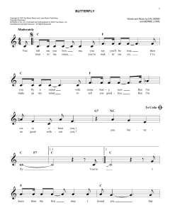 Butterfly von Andy Williams (Download) 