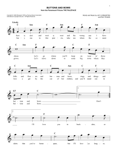 Buttons And Bows von Ray Evans (Download) 