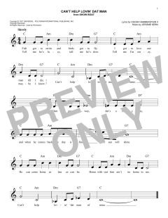 Can't Help Lovin' Dat Man von Jerome Kern (Download) 