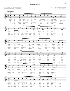 Casey Jones von Eddie Newton (Download) 