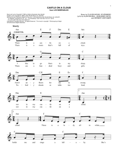Castle On A Cloud von Claude-Michel Schönberg (Download) 