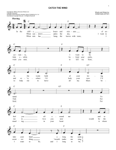 Catch The Wind von Donovan (Download) 