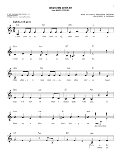 Chim Chim Cher-ee von Robert Bernard Sherman (Download) 