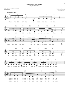 Christmas Is A-Comin' (Download) 