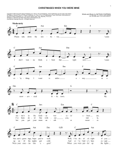 Christmases When You Were Mine von Taylor Swift (Download) 