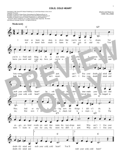 Cold, Cold Heart von Hank Williams (Download) 