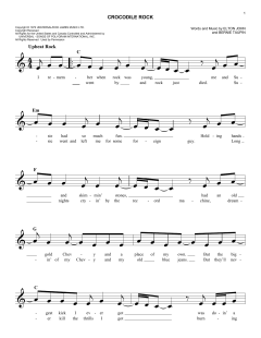 Crocodile Rock von Elton John (Download) 