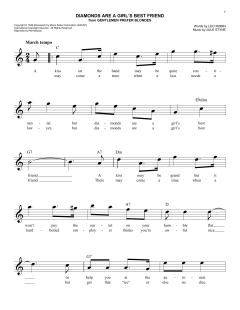 Diamonds Are A Girl's Best Friend von Leo Robin (Download) 