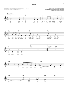 Dindi von Ray Gilbert (Download) 