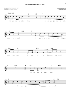 Do You Wanna Make Love von Peter McCann (Download) 