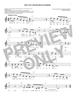 Don't Get Around Much Anymore von Duke Ellington (Download) 