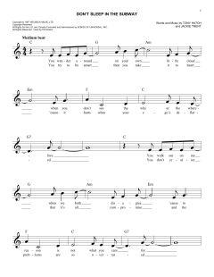 Don't Sleep In The Subway von Petula Clark (Download) 