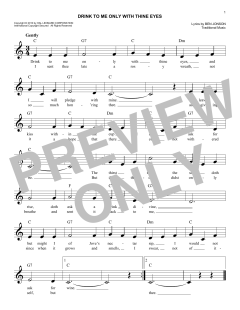 Drink To Me Only With Thine Eyes von Ben Jonson (Download) 