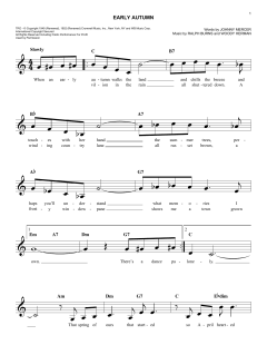 Early Autumn von Johnny Mercer (Download) 