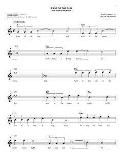 East Of The Sun von Brooks Bowman (Download) 