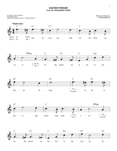 Easter Parade von Irving Berlin (Download) 
