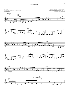 El Choclo von A.G. Villoldo (Download) 