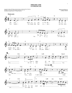 Endless Love von Lionel Richie (Download) 