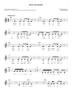 Enjoy The Silence von Depeche Mode (Download) 