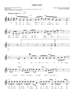 Fixing A Hole von The Beatles (Download) 