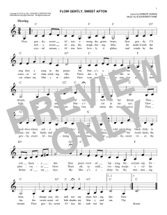 Flow Gently, Sweet Afton von Alexander Hume (Download) 