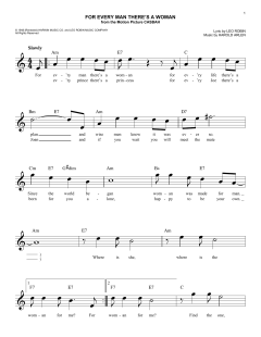 For Every Man There's A Woman von Leo Robin (Download) 