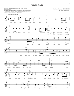 From Me To You von The Beatles (Download) 