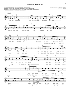 From This Moment On von Shania Twain (Download) 