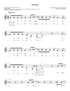 Get Back von The Beatles (Download) 