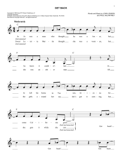 Get Back von The Beatles (Download) 